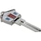 Hillman HILLMAN 3D Keys House/Office Universal Key Blank 66 KW1/EZ1/FR1 Single For Universal, PK4 94887 - alternate 2